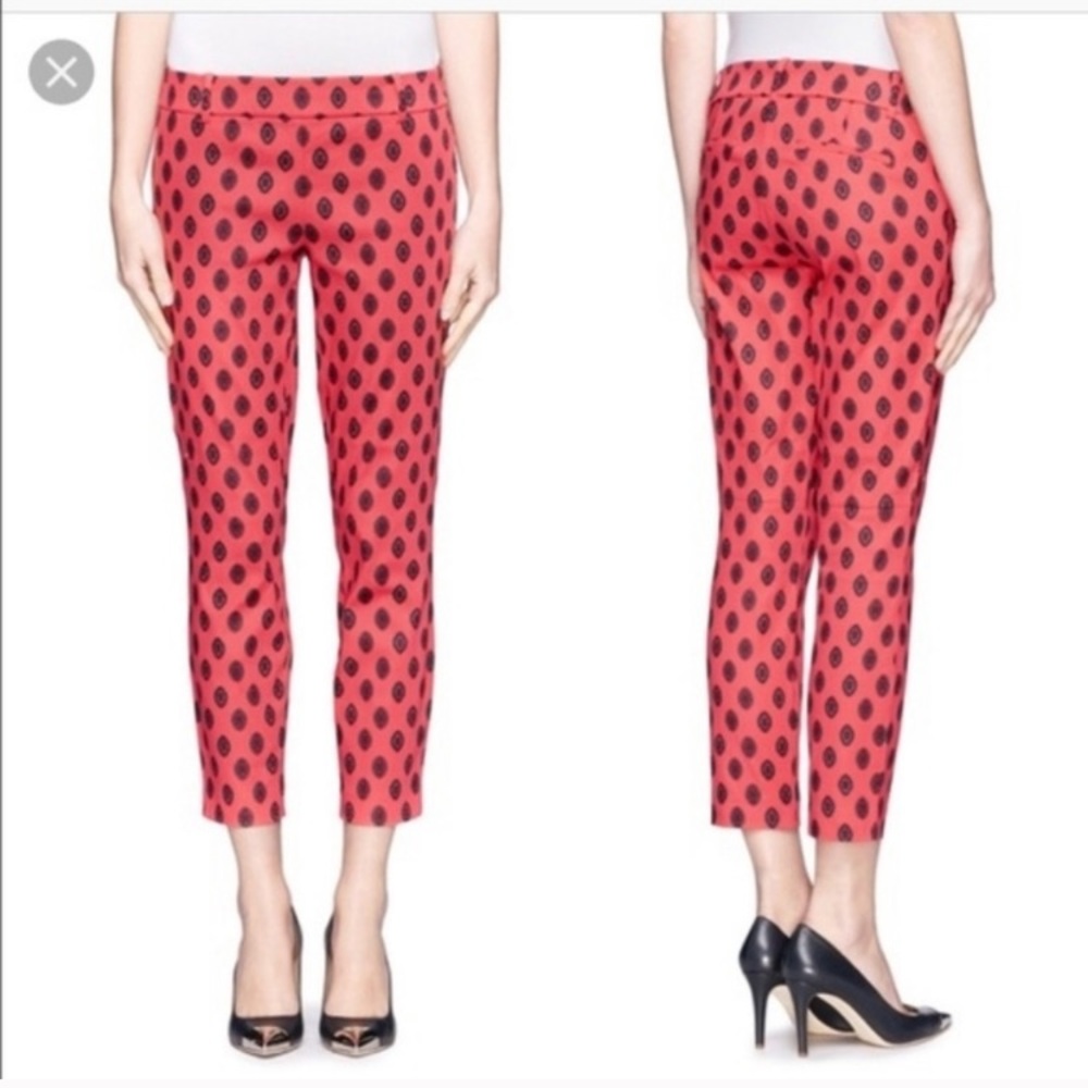 J. Crew Minnie Medallion Print Crop Pants